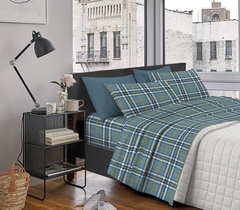 Completo Letto in Calda Flanella Morbida Anti-Pilling Made in Italy Il Gruppone