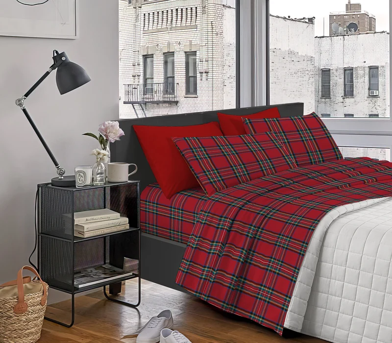 Completo Letto in Calda Flanella Morbida Anti-Pilling Made in Italy Il Gruppone