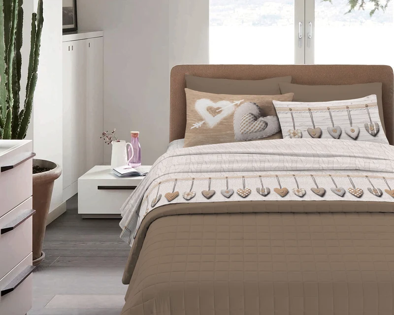 Completo Letto in Flanella Calda e Morbida Anti-Pilling Il Gruppone