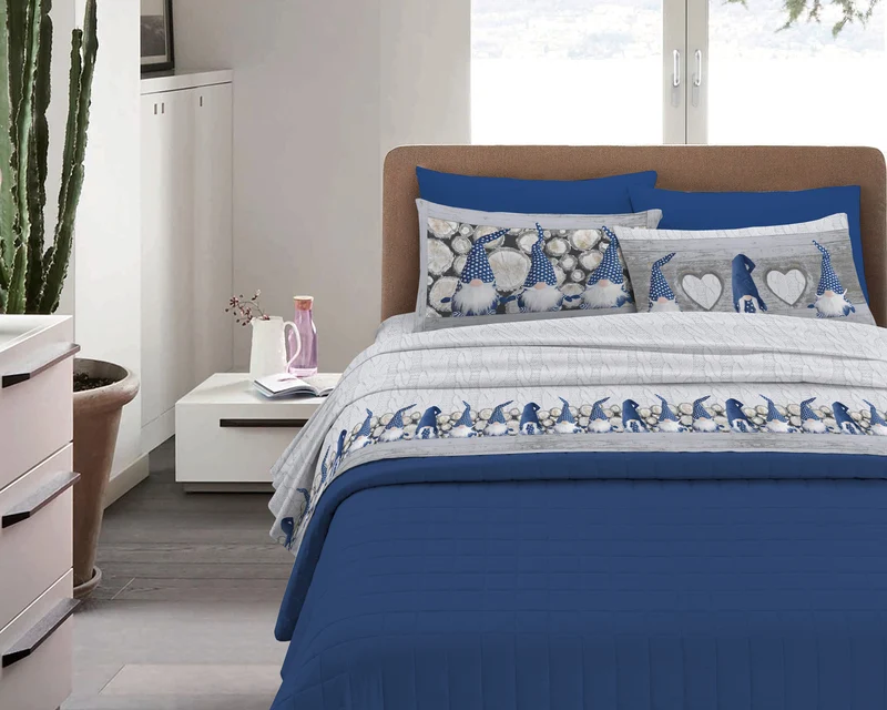 Completo Letto in Flanella Calda e Morbida Anti-Pilling Il Gruppone
