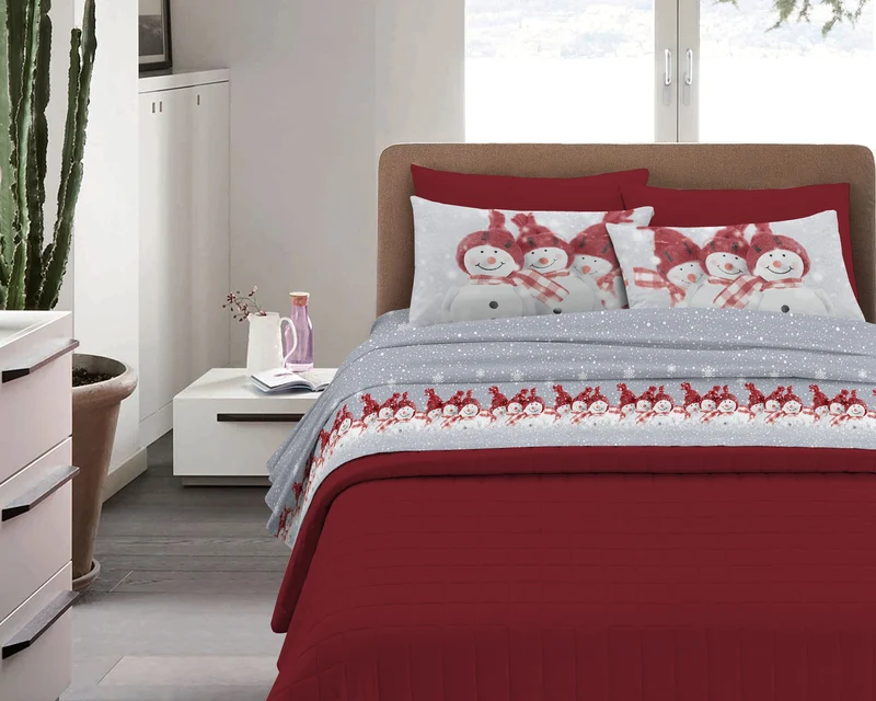 Completo Letto in Flanella Calda e Morbida Anti-Pilling Il Gruppone