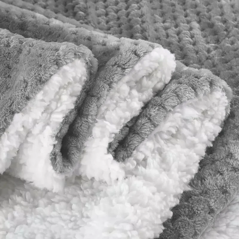 Coperta Invernale Pile Sherpa Morbida 440 g/mq Effetto Pelliccia Il Gruppone