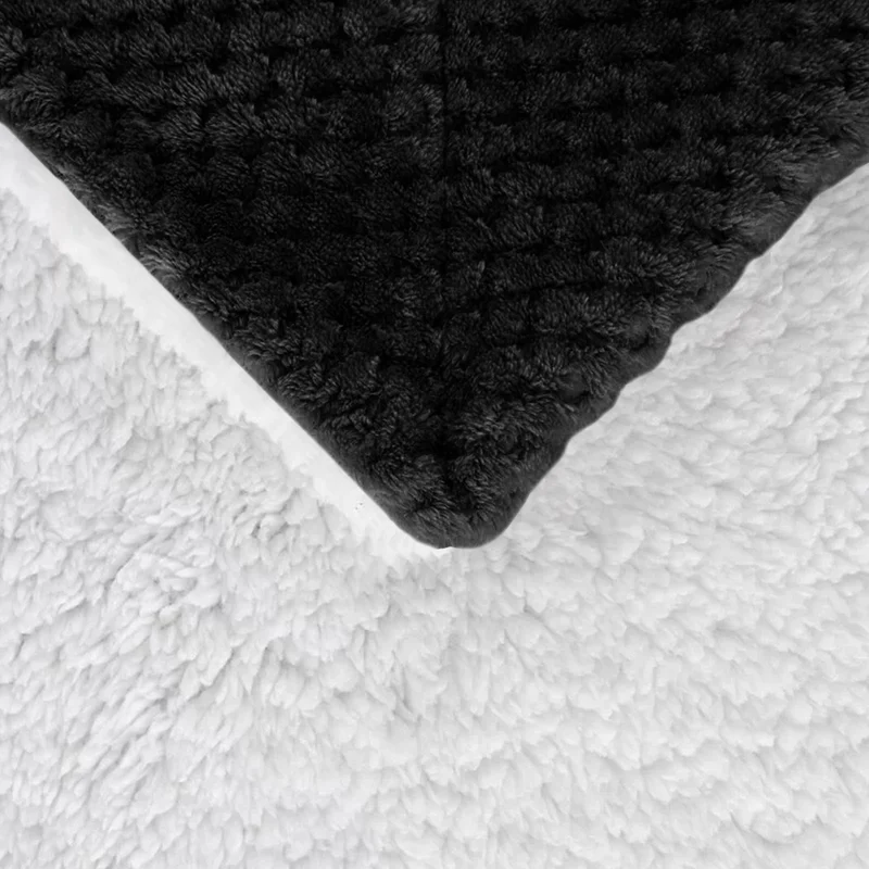 Coperta Invernale Pile Sherpa Morbida 440 g/mq Effetto Pelliccia Il Gruppone