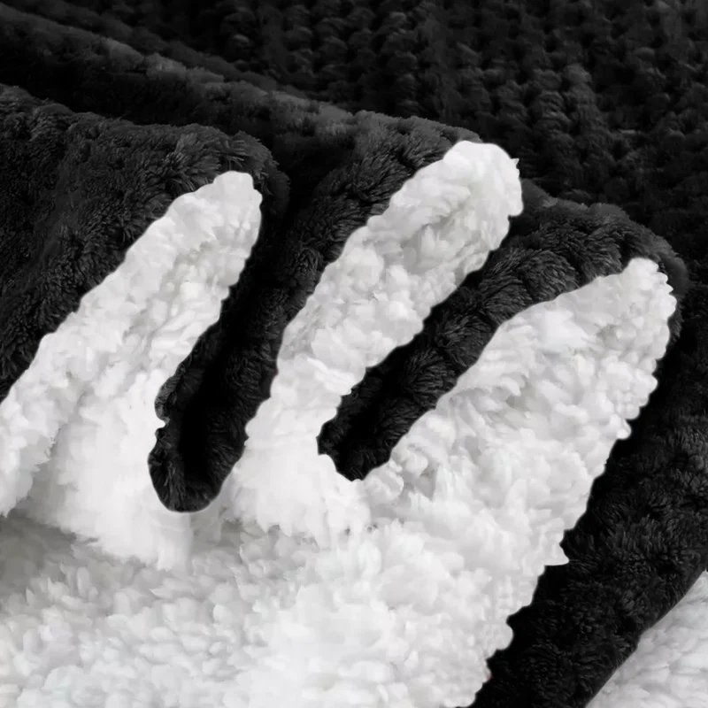 Coperta Invernale Pile Sherpa Morbida 440 g/mq Effetto Pelliccia Il Gruppone