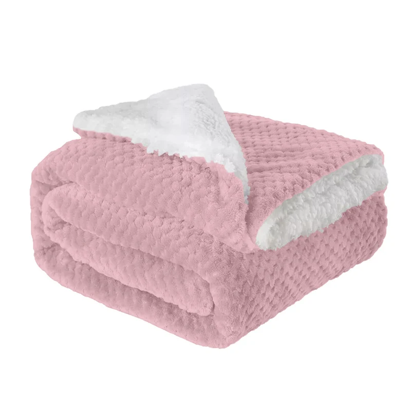 Coperta Invernale Pile Sherpa Morbida 440 g/mq Effetto Pelliccia Il Gruppone