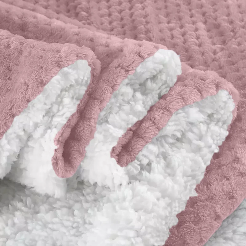 Coperta Invernale Pile Sherpa Morbida 440 g/mq Effetto Pelliccia Il Gruppone