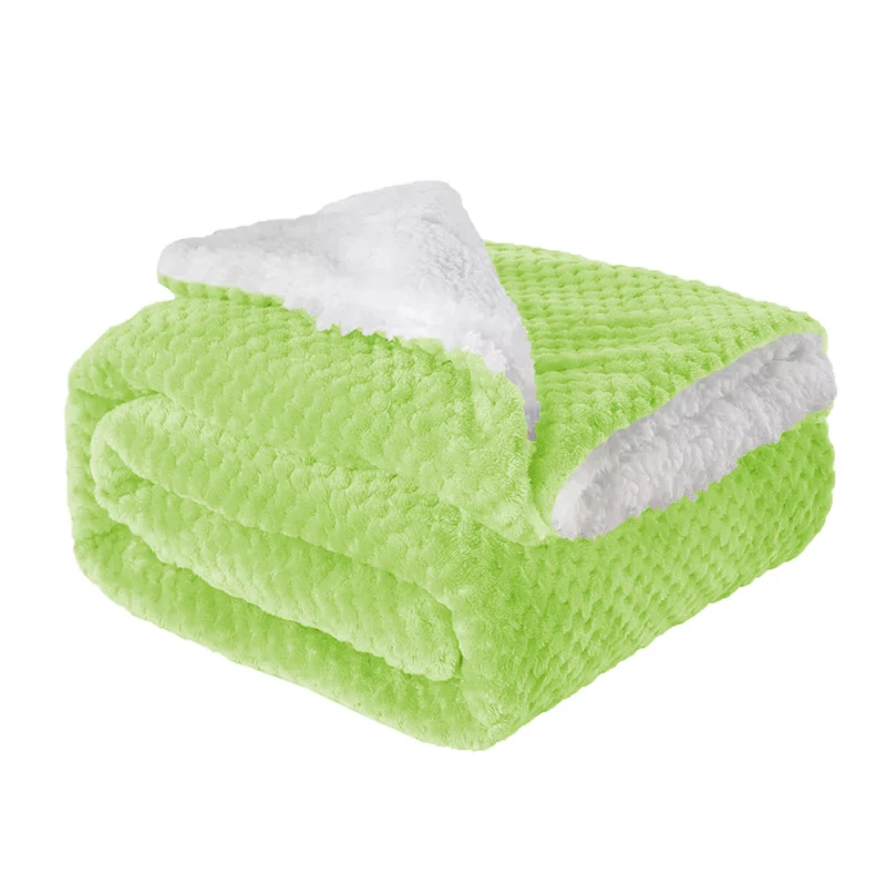 Coperta Invernale Pile Sherpa Morbida 440 g/mq Effetto Pelliccia Il Gruppone