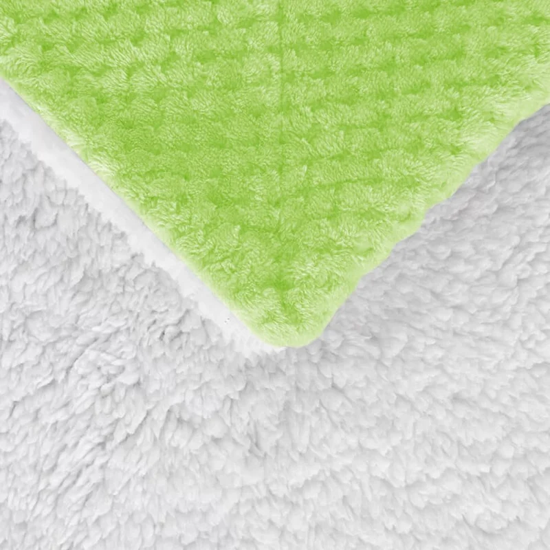 Coperta Invernale Pile Sherpa Morbida 440 g/mq Effetto Pelliccia Il Gruppone