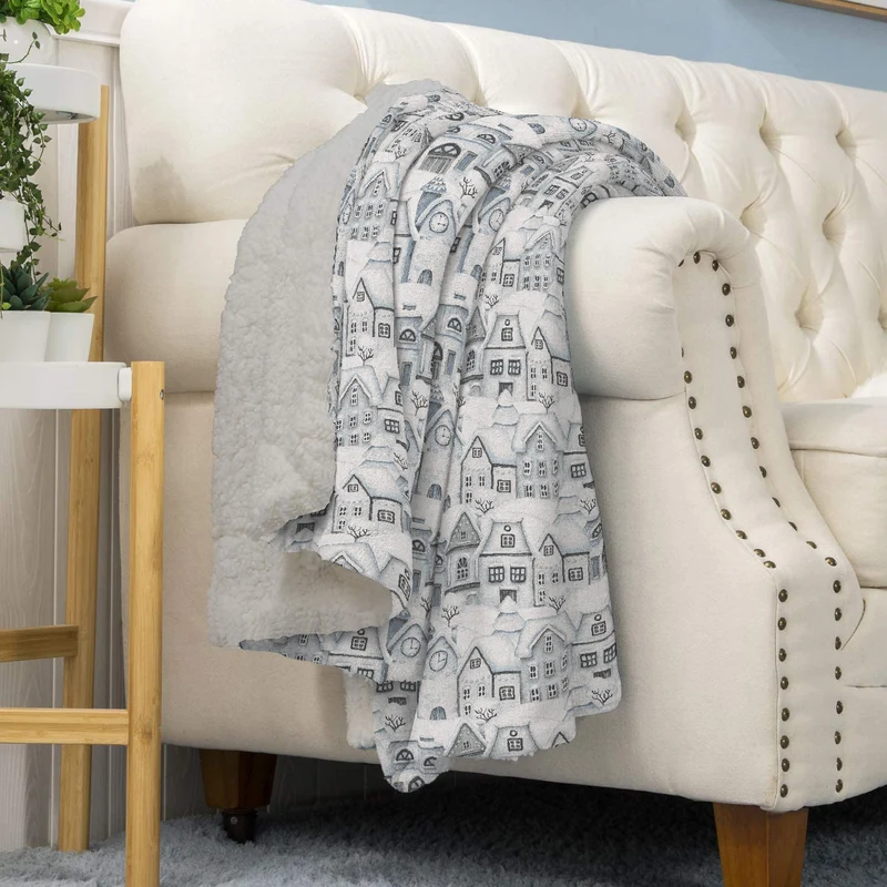 Coperta Invernale Pile Sherpa Morbida Effetto Pelliccia Il Gruppone