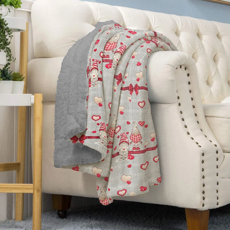 Coperta Invernale Pile Sherpa Morbida Effetto Pelliccia Il Gruppone