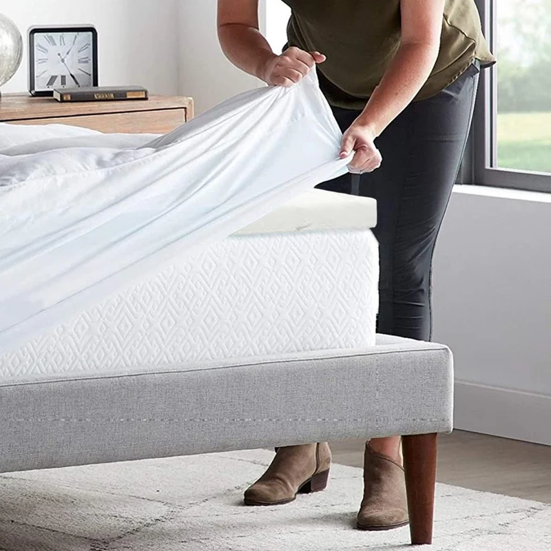Topper Memory Foam 7 Zone 5 cm ad Alta Densità con Rivestimento in Bamboo Sfoderabile Il Gruppone