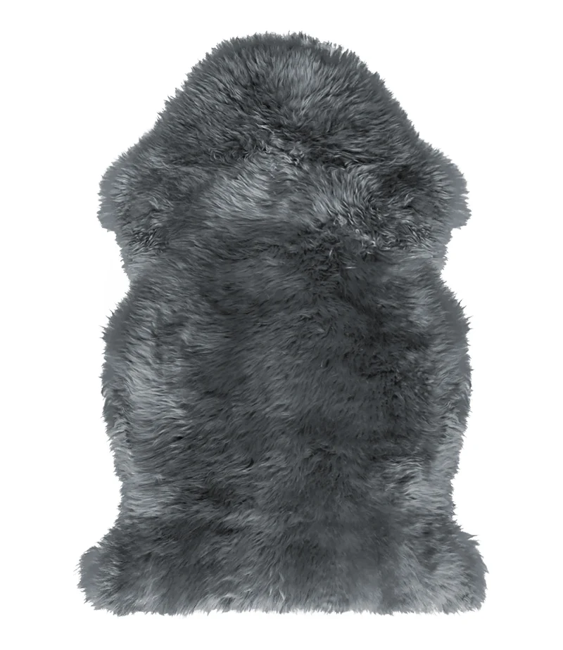 Tappeto in Finta Pelliccia Sintetica Di Agnello Pecora A Pelo Lungo Decorativo Super Morbido 60 x 90 Cm