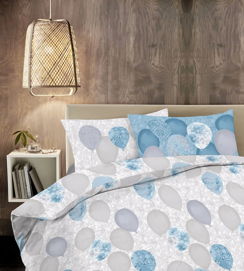 Parure Copripiumino in Cotone con Stampe Moderne Made in Italy Il Gruppone