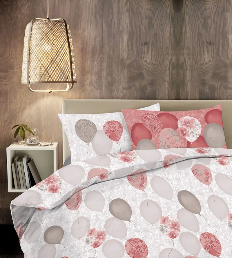 Parure Copripiumino in Cotone con Stampe Moderne Made in Italy Il Gruppone