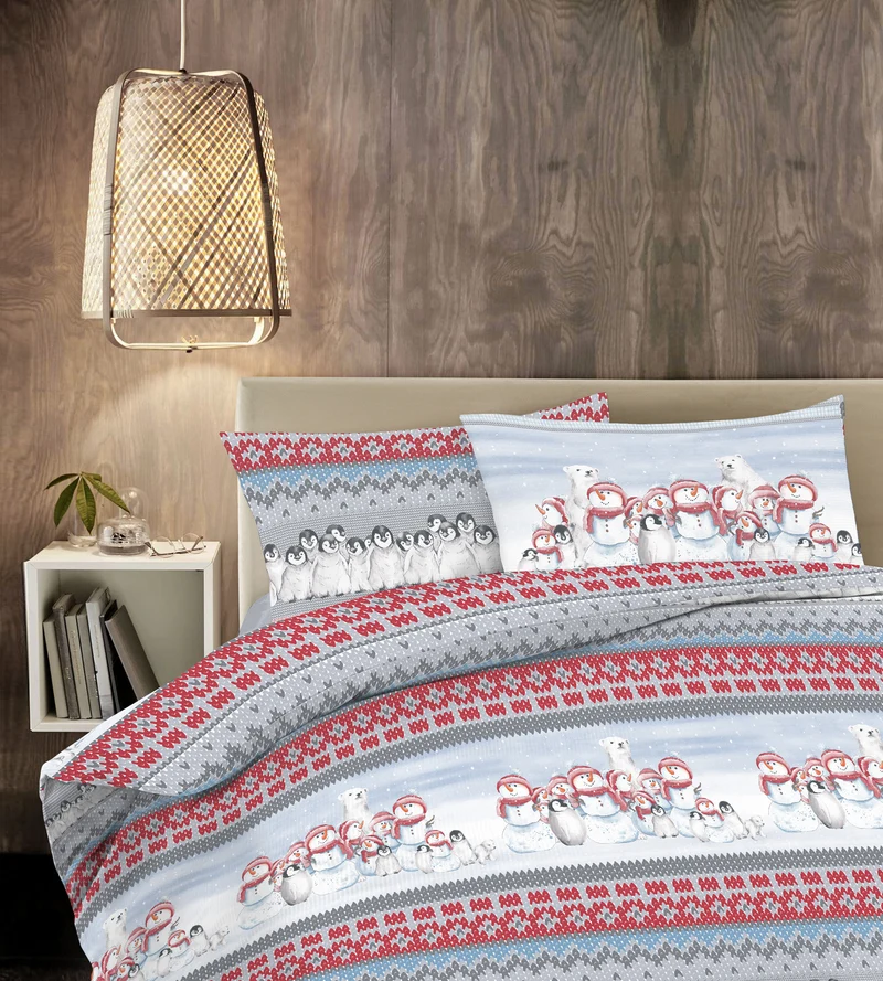 Parure Copripiumino in Cotone con Stampe Moderne Made in Italy Il Gruppone