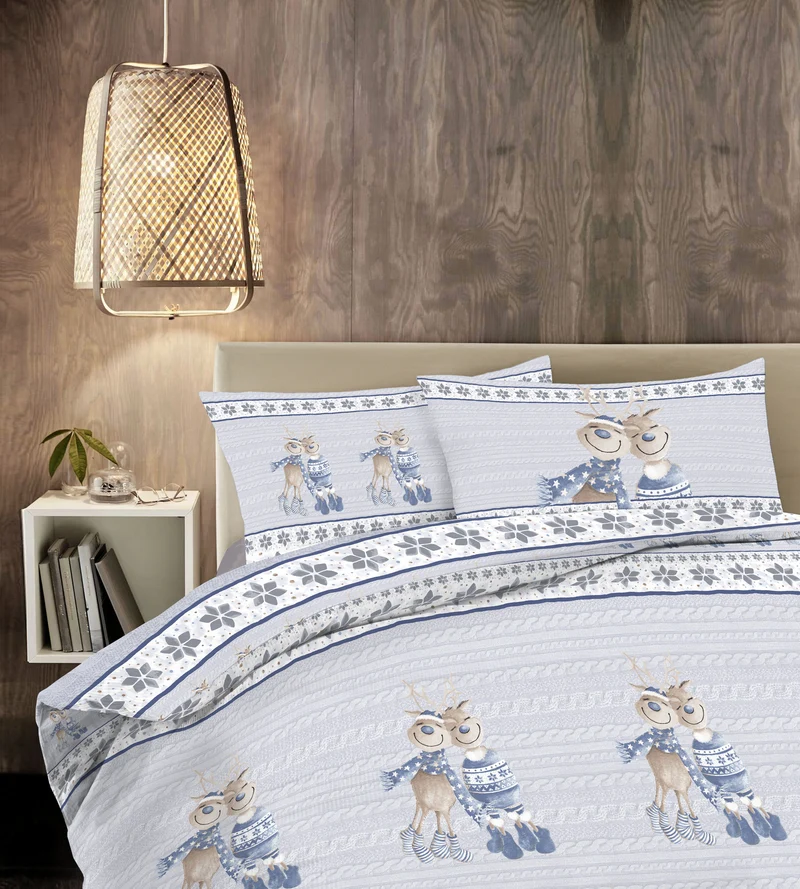 Parure Copripiumino in Cotone con Stampe Moderne Made in Italy Il Gruppone
