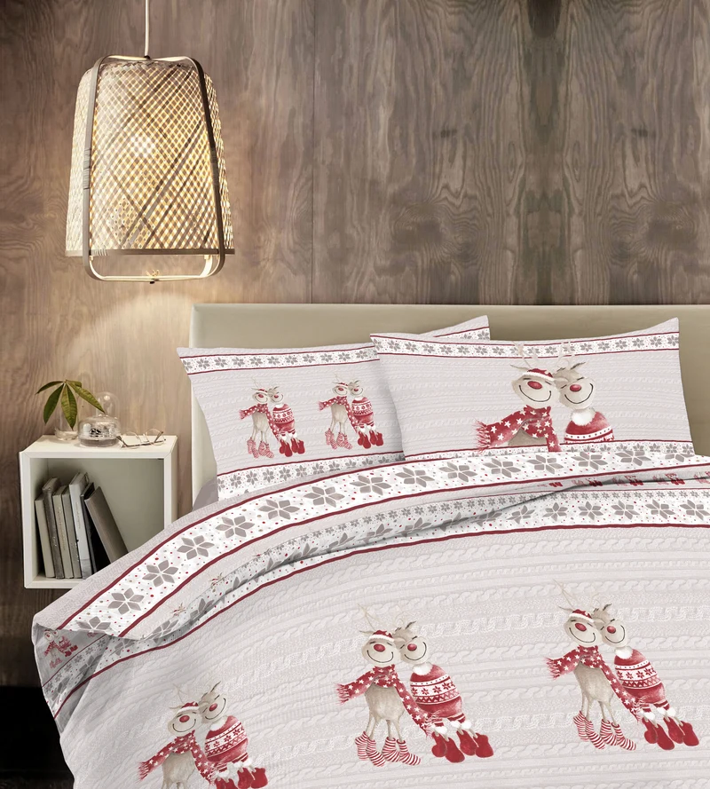 Parure Copripiumino in Cotone con Stampe Moderne Made in Italy Il Gruppone