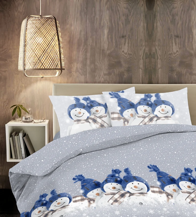Parure Copripiumino in Cotone con Stampe Moderne Made in Italy Il Gruppone