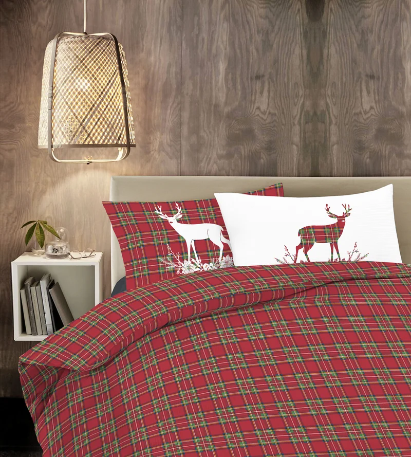 Parure Copripiumino in Cotone con Stampe Moderne Made in Italy Il Gruppone