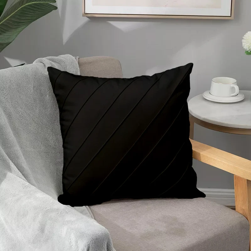 Fodera Cuscino Decorativo in Velluto Ricamato 45x45 cm con Zip Il Gruppone