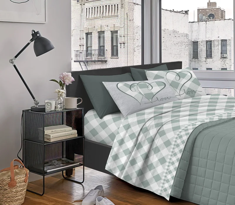 Completo Letto Stampato in Cotone Made in Italy Dis.Koala-Lovely Il Gruppone