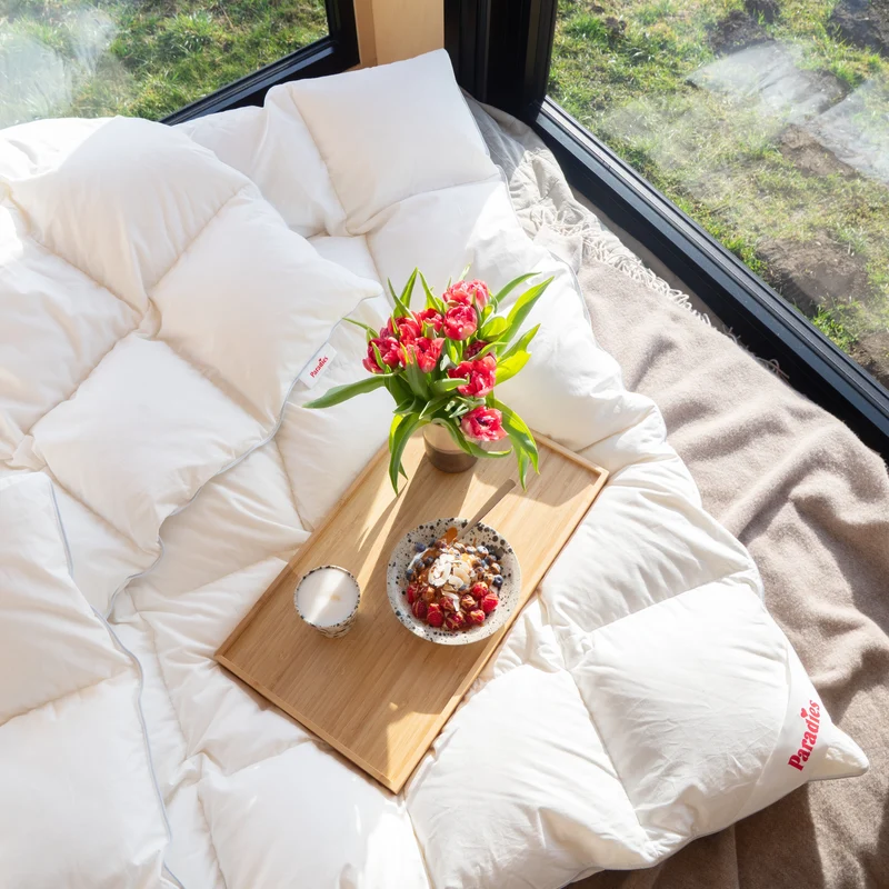 Safina 90 · Luxus Daunendecke · Ganzjahresdecke