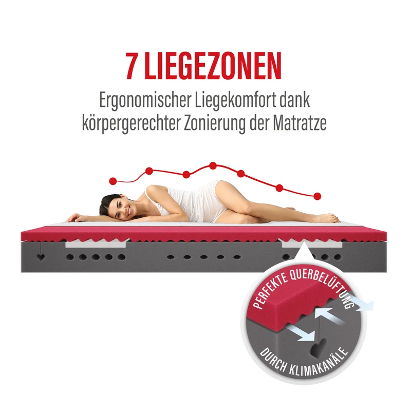 Perfekta · 7-Zonen Kaltschaum