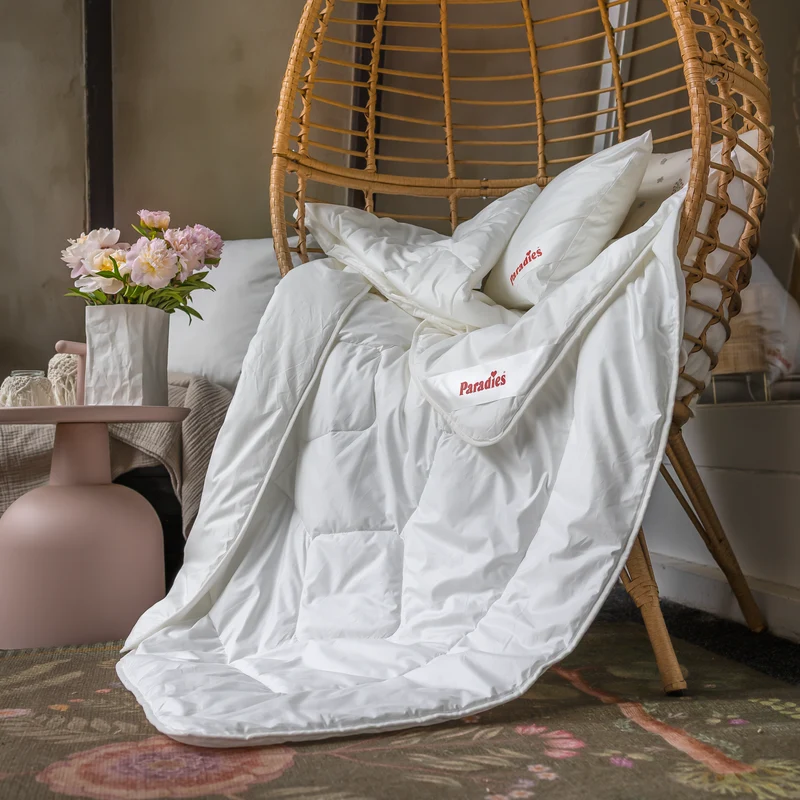 Sommerbetten-Set · Faserdecke + Kopfkissen