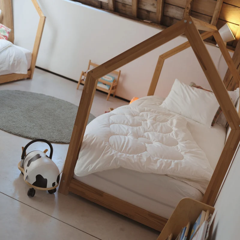 Kinderbetten-Set Prima · Ganzjahresdecke + Kopfkissen