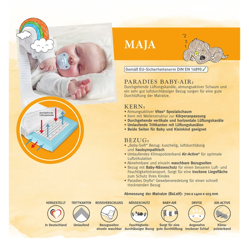 Kindermatratze Maja