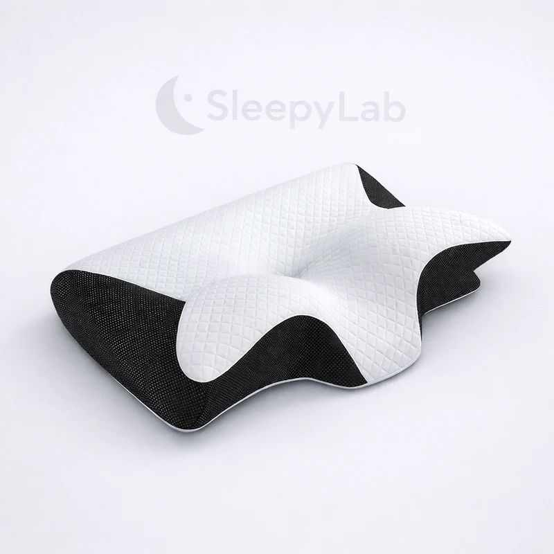 SleepyLab™ Orthopädisches Nackenkissen – Ergonomisches Butterfly-Design