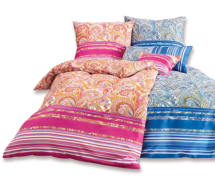 bassetti Satin-Bettwäsche Noto P2 pink