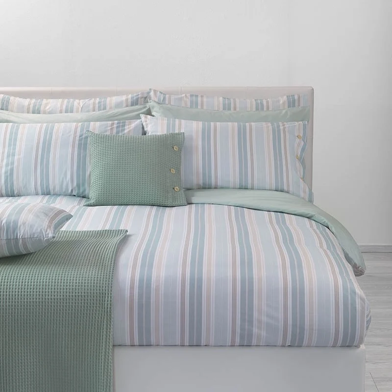 Lenzuolo copriletto con federe duke in Percalle