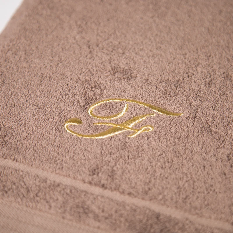 Telo Bagno ricamata in Cotone 450 gr/mq