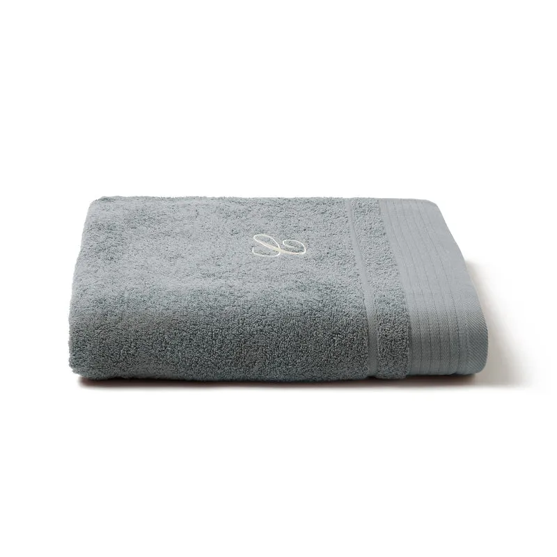 Telo Bagno ricamata in Cotone 450 gr/mq