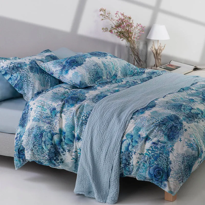 Copriletto Primaverile sharm Moderno in Percalle 90 gr/mq