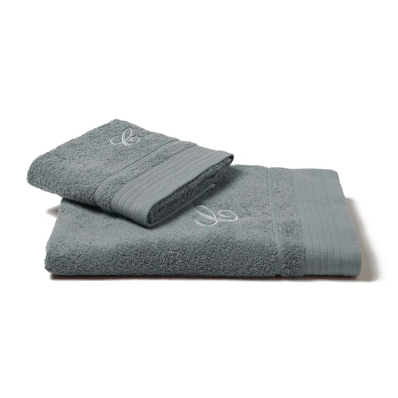 Asciugamano con Ospite ricamata in Cotone 450 gr/mq