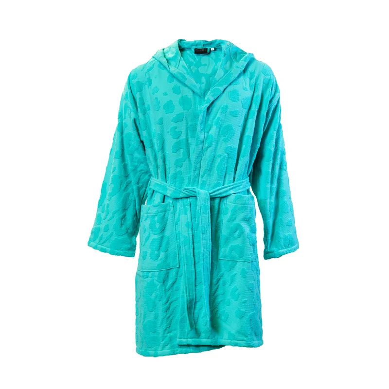 Accappatoio con Cappuccio paradise island Moderno in Spugna 320 gr/mq