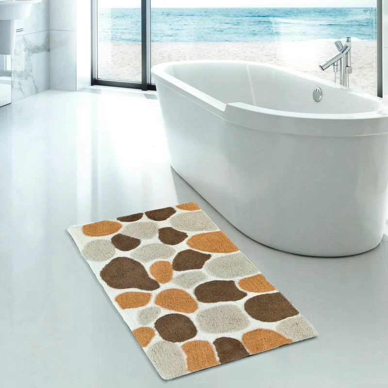 Tappeto bagno brighton Moderno in Cotone 1500 gr/mq