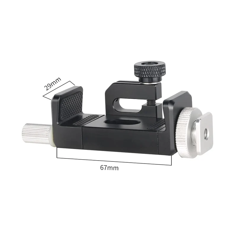 NICEYRIG T5/T7 SSD-Halter, verstellbare Öffnung, 57 mm-77 mm, SSD-Halterung, anwendbar für BMPCC 4K