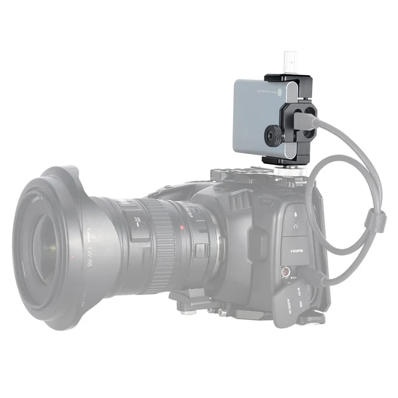 NICEYRIG T5/T7 SSD-Halter, verstellbare Öffnung, 57 mm-77 mm, SSD-Halterung, anwendbar für BMPCC 4K