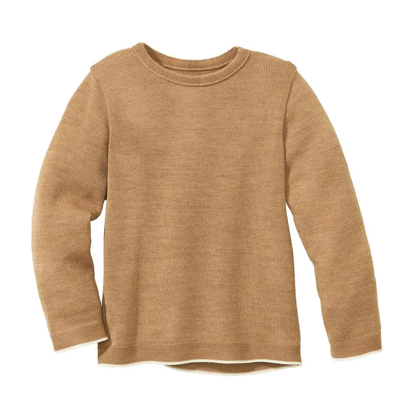 Disana Strick-Pullover, 100% Bio-Merinowolle GOTS, IVN Best | Zeitloses Design | Kleinkind, Kind, Un