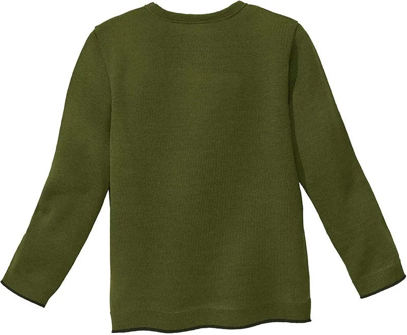 Disana Strick-Pullover, 100% Bio-Merinowolle GOTS, IVN Best | Zeitloses Design | Kleinkind, Kind, Un