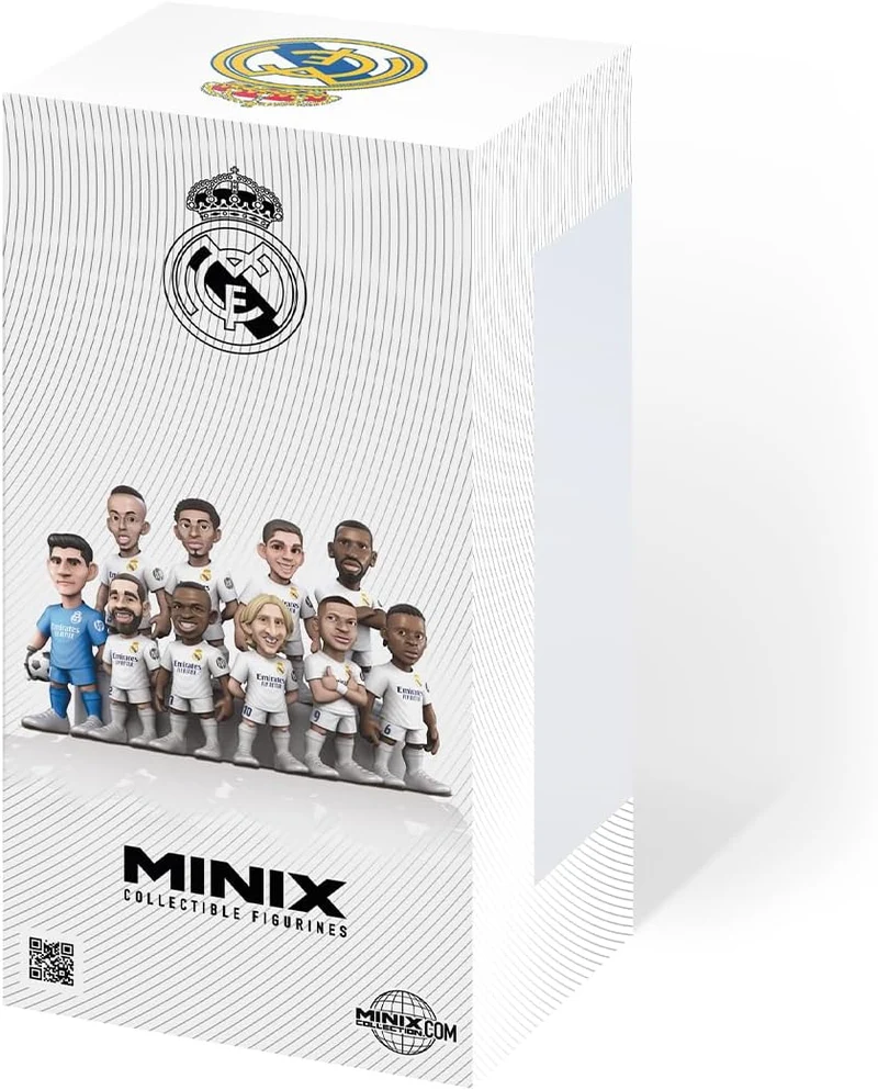 MINIX Collectible Figurines MN18444 Militao-Figur, Real Madrid, Sammlerstücke 12 cm, Geschenkidee fü