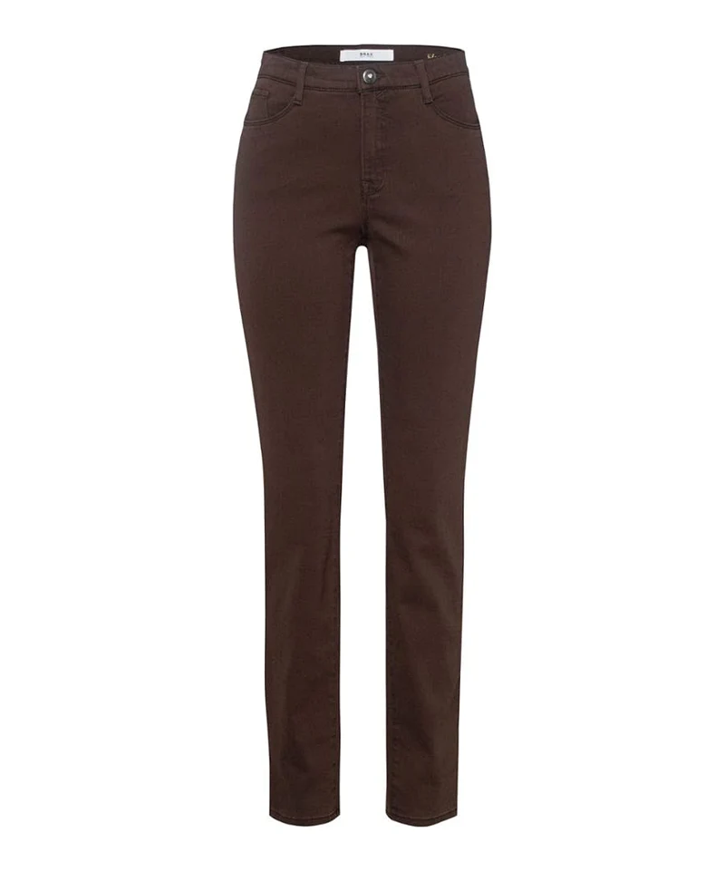 BRAX Damen Style Mary Blue Planet: Nachhaltige Five-Pocket Jeans 34W / 30L Brown, 34W / 30L Brown