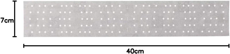 Mirka Iridium Premium-Schleifpapier 70x400mm und 70x198mm / mittig perforiert/Klett/Korn 320, 50 Stk