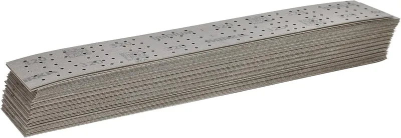Mirka Iridium Premium-Schleifpapier 70x400mm und 70x198mm / mittig perforiert/Klett/Korn 320, 50 Stk