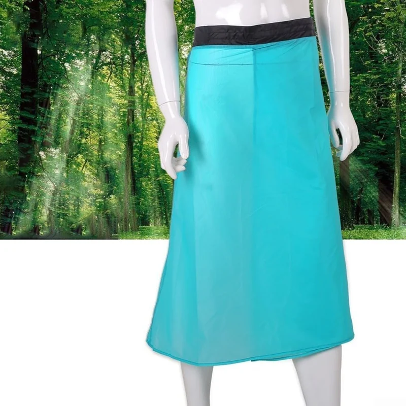 Regenröcke, wasserdicht, 150D-Nylon, Regenkilt, Regenbekleidung, Outdoor-Regenrock, Wandern, Freizei