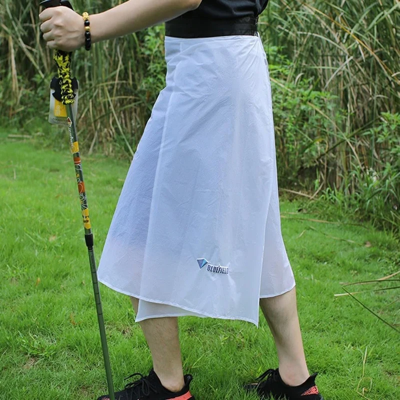 Regenröcke, wasserdicht, 150D-Nylon, Regenkilt, Regenbekleidung, Outdoor-Regenrock, Wandern, Freizei
