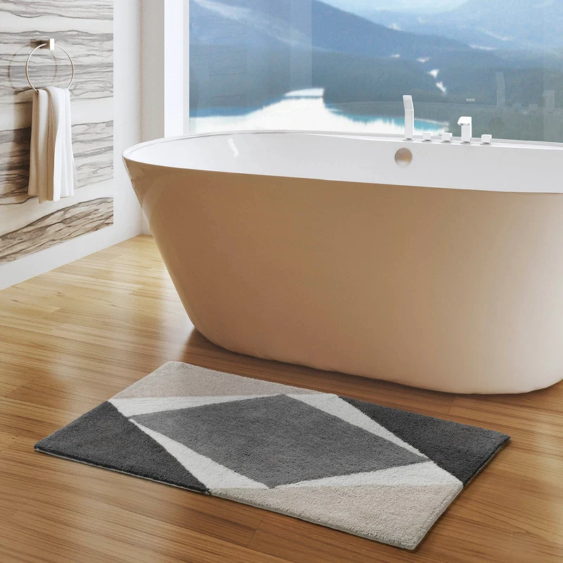 Tappeto bagno Calgary Moderno in Cotone 1500 gr/mq
